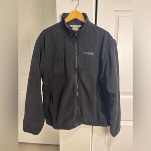 Columbia Jacket Men's XL Interchange Field Gear Fleece Black